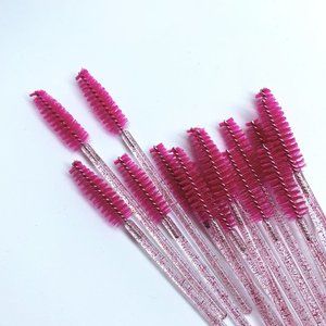 Pink Sparkly Eyelash Wands (45 pieces)